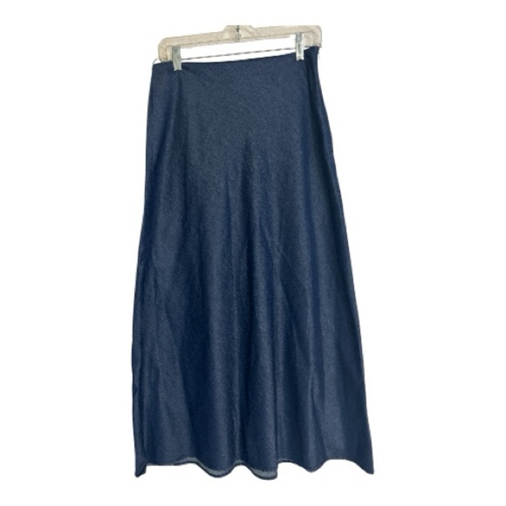 ZARA Elegant Navy Blue Women's Skirt